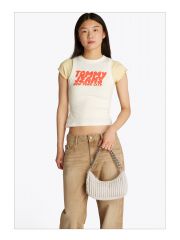 תיק דמוי עור לאישה מבית Tommy Hilfiger  דגם AW0AW17302-ACG