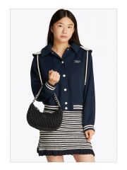 תיק דמוי עור לאישה מבית Tommy Hilfiger  דגם AW0AW17302-BDS