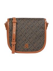 תיק צד דמוי עור לאישה מבית Tommy Hilfiger  דגם AW0AW17414-BDS