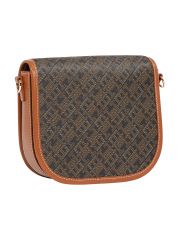 תיק צד דמוי עור לאישה מבית Tommy Hilfiger  דגם AW0AW17414-BDS