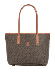 תיק צד דמוי עור לאישה מבית Tommy Hilfiger  דגם AW0AW17415-BDS
