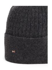 TH CABLE ENAMEL FLAG BEANIE