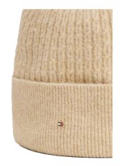 TH CABLE ENAMEL FLAG BEANIE