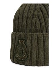 TH CREST FLUFFY BEANIE