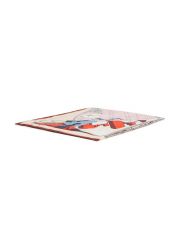TH FLAG FLORAL SILK LARGE SQUARE