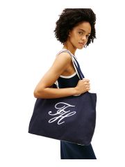 תיק בד מבית TOMMY דגם TOM-AW0AW18398-DW6