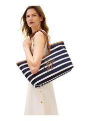 תיק בד מבית TOMMY דגם TOM-AW0AW18400-0GY