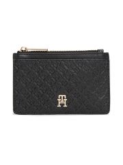 ארנק דמוי עור מבית TOMMY דגם TOM-AW0AW18477-BDS