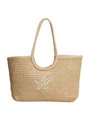 TH ELEVATED SUMMER TOTE RAFFIA