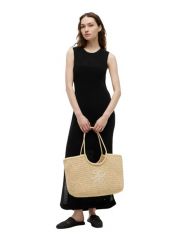 TH ELEVATED SUMMER TOTE RAFFIA