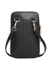 תיק לנייד דמוי עור מבית TOMMY דגם TOM-AW0AW18601-BDS