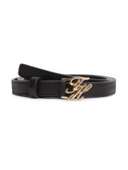 חגורה דמוי עור מבית TOMMY דגם TOM-AW0AW18609-BDS-90