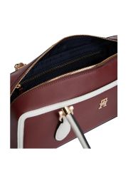 תיק דמוי עור מבית TOMMY דגם TOM-AW0AW18900-GNE