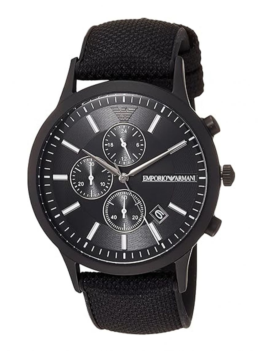 שעון יד ארמאני לגבר מקולקציית RENATO דגם AR11457