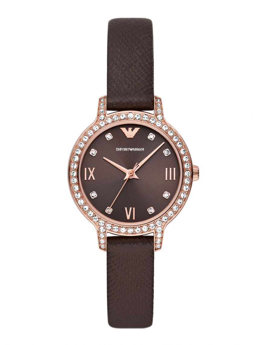 שעון יד ארמאני לאישה מקולקציית CLEO דגם AR11555