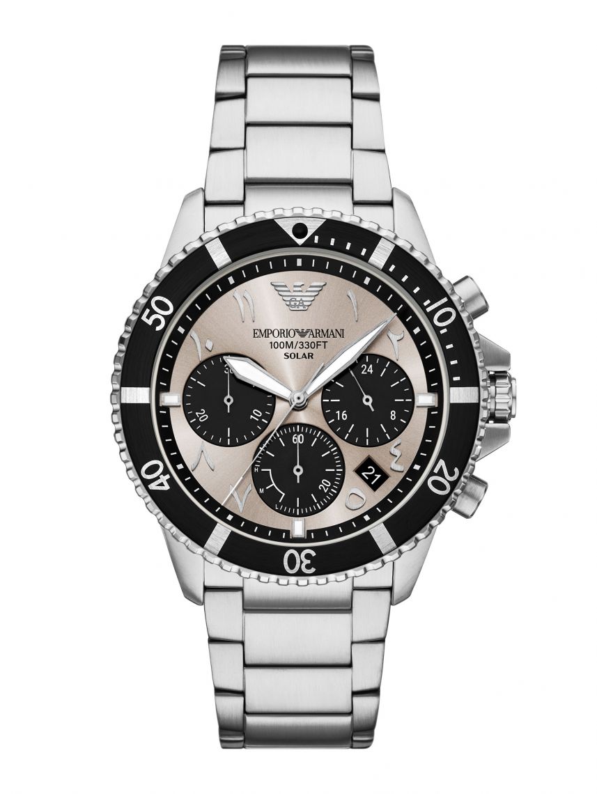 שעון לגבר מבית Armani קולקציית WORLD EXPLORER דגם AR11722