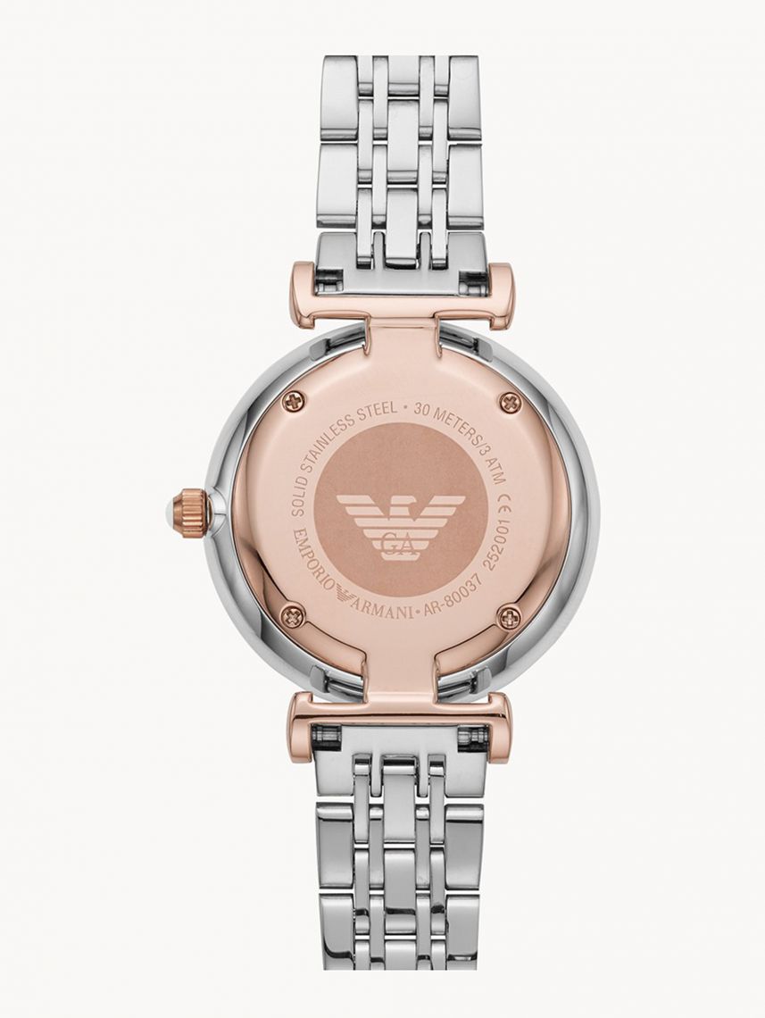 סט שעון  ARMANI וצמיד  לאישה  דגם AR80037