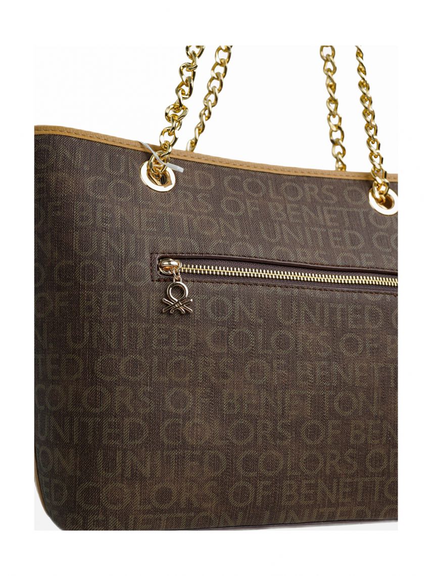 Shoulder Bag  Brown-Camel