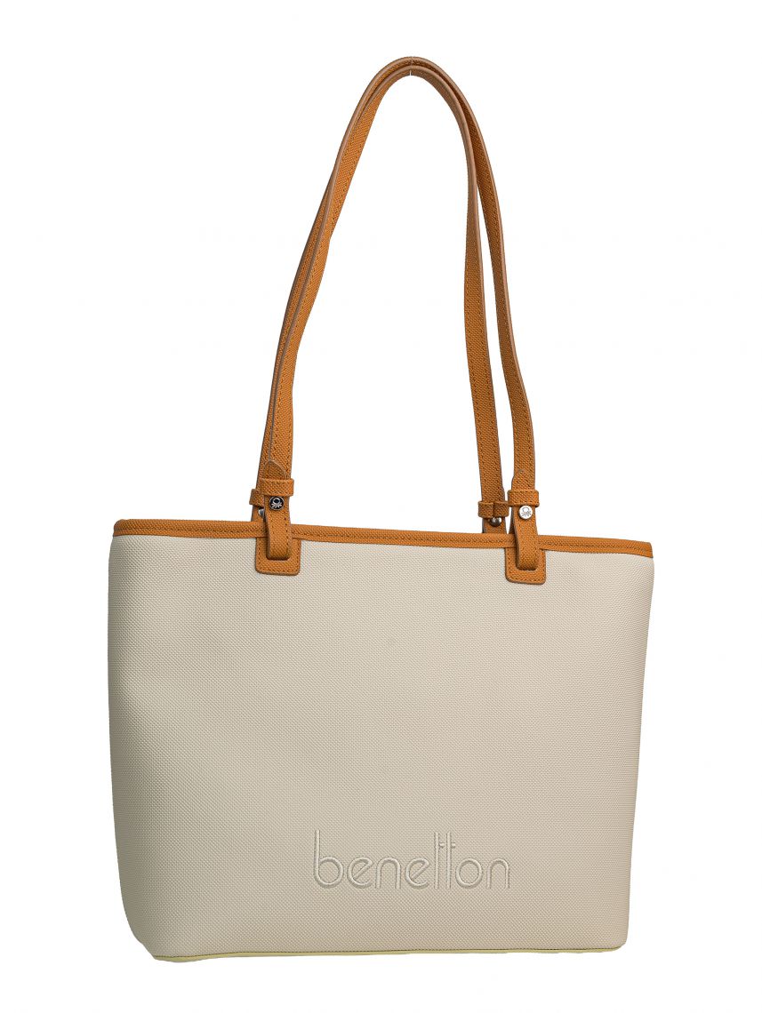 Shoulder Bag Beige-Camel