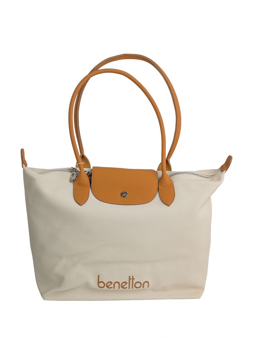 Shoulder Bag Beige-Camel