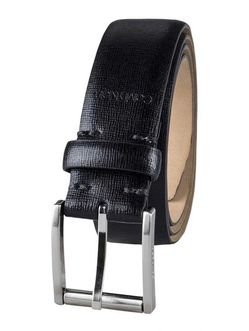 חגורת עור לגבר Calvin Klein דגם 11CK010005-001