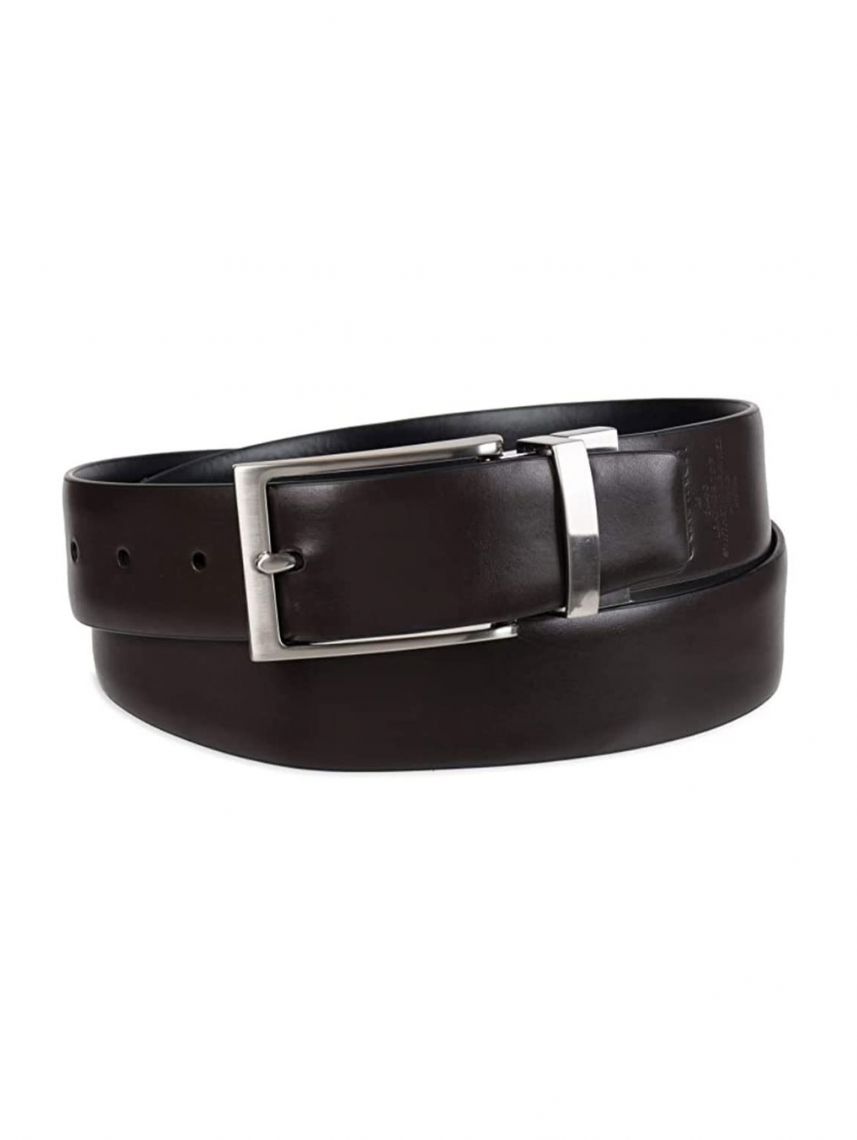 חגורת עור 2 צדדים Calvin Klein דגם 11CK01XZ25-014