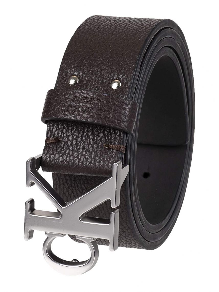 חגורת עור לגבר Calvin Klein דגם 11KJ020003-205