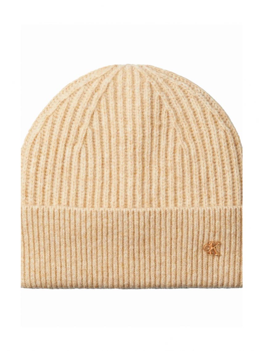 CK METAL WOOL BEANIE
