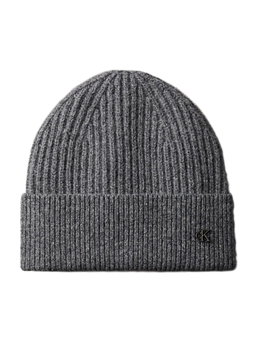 CK METAL WOOL BEANIE