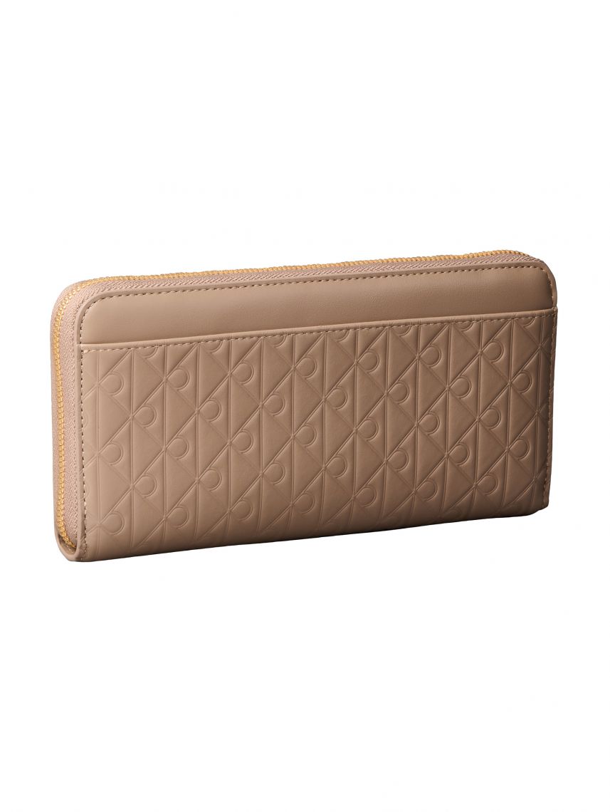 EMBLEM AOP EMBOSSED LONG WALLET
