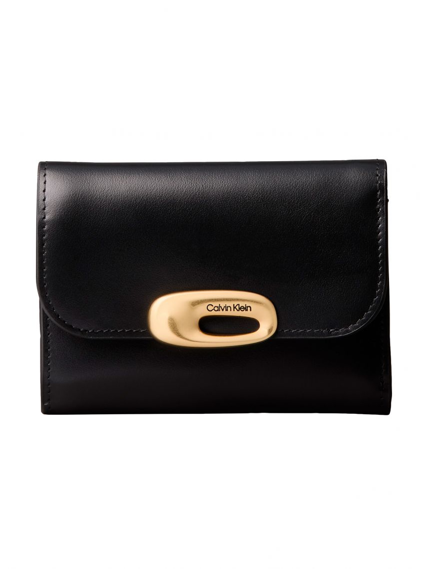 HARDWARE TRIFOLD WITH ZIP POCKET