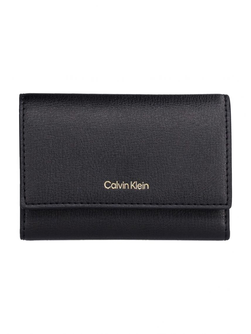 FOIL LOGO TRIFOLD W/ ZIP POCKET