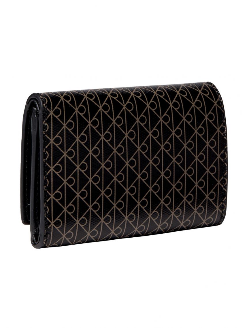 EMBLEM AOP TRIFOLD W/ ZIP POCKET