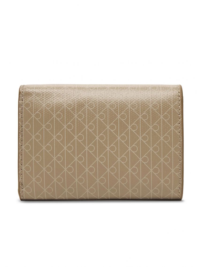 EMBLEM AOP TRIFOLD W/ ZIP POCKET