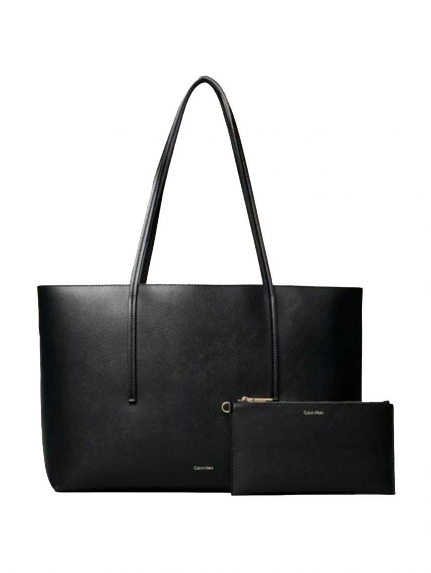 FOIL LOGO TOTE W/POUCH