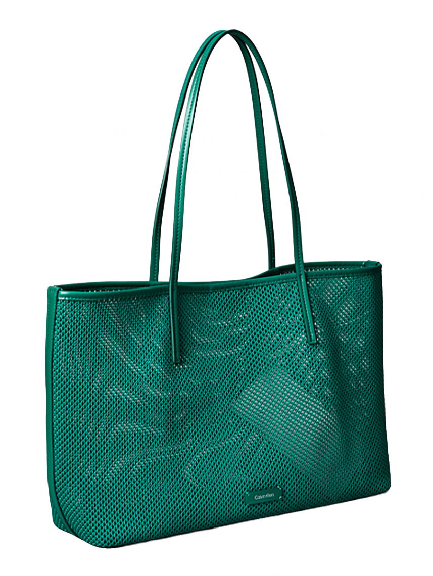 EMBLEM MESH TOTE