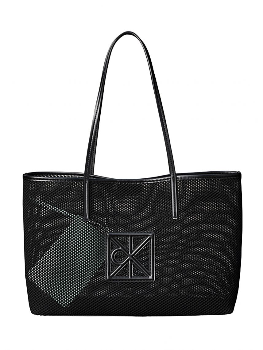 EMBLEM MESH TOTE