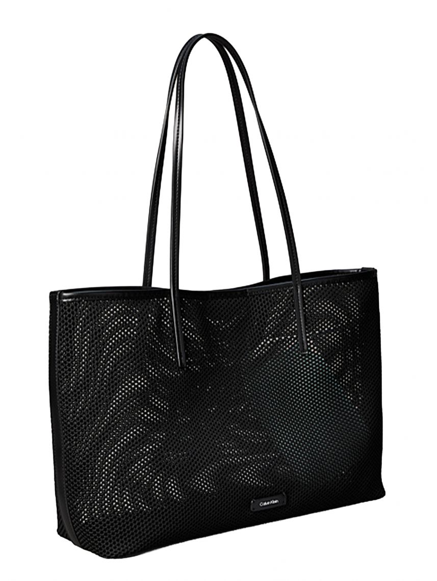EMBLEM MESH TOTE