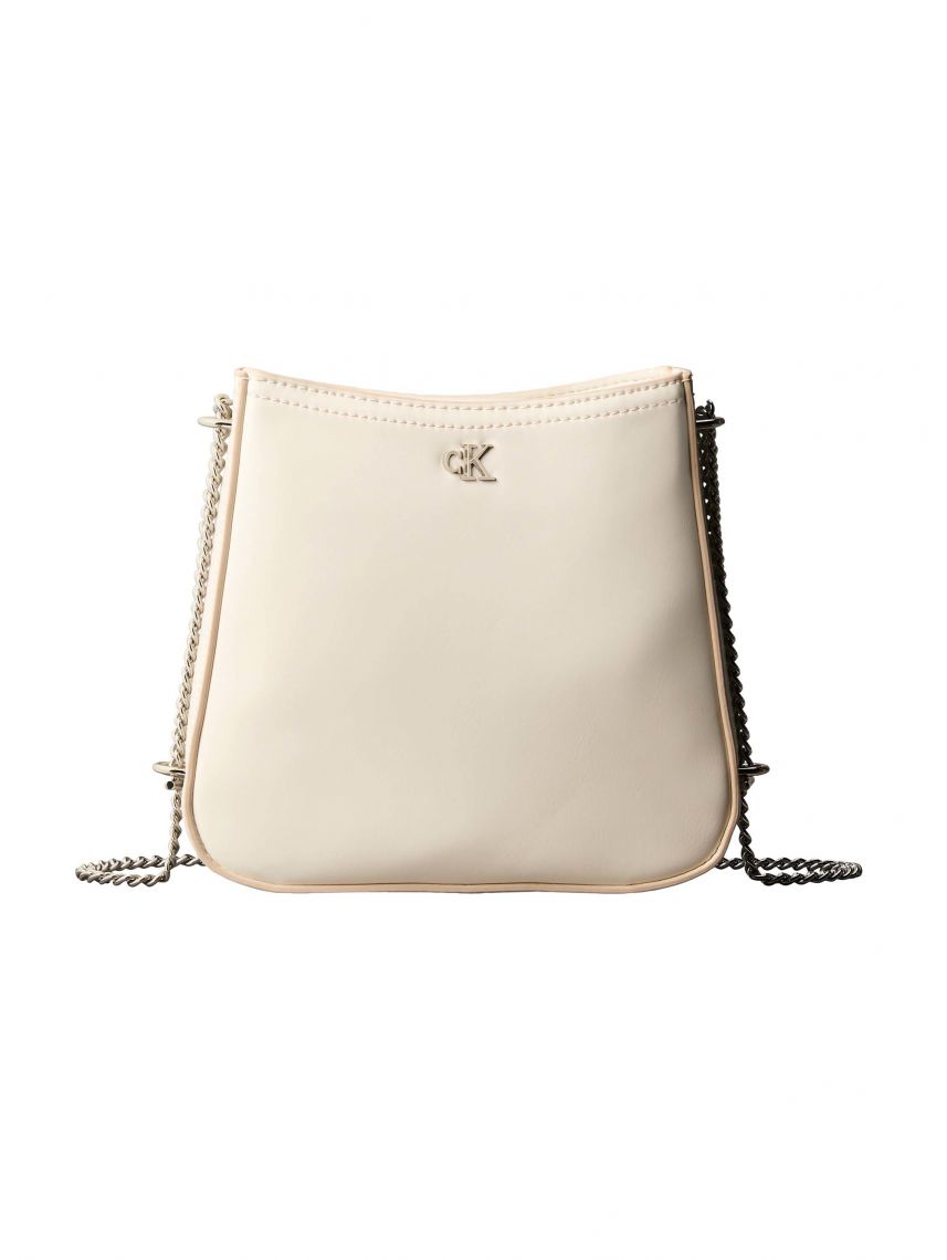 CK SADDLE BAG WITH CHAIN