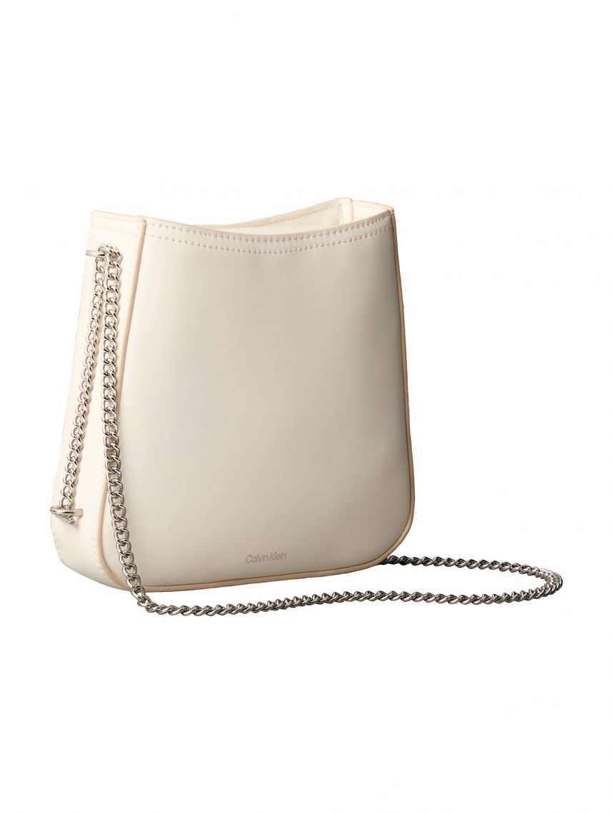 CK SADDLE BAG WITH CHAIN