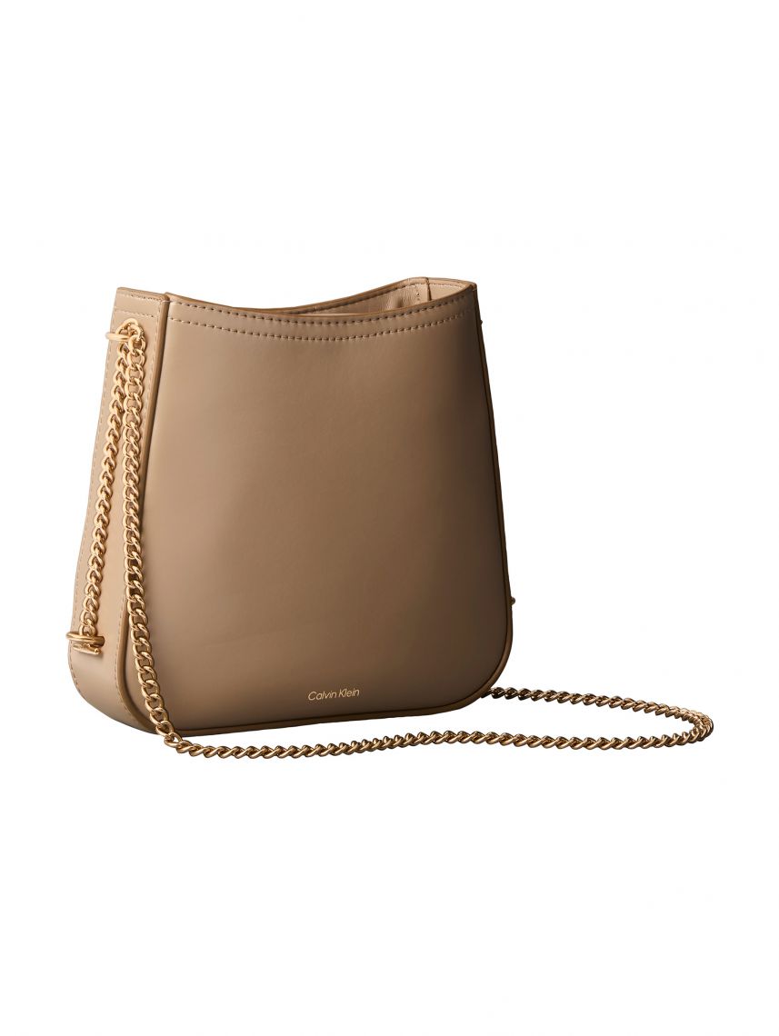 CK SADDLE BAG WITH CHAIN