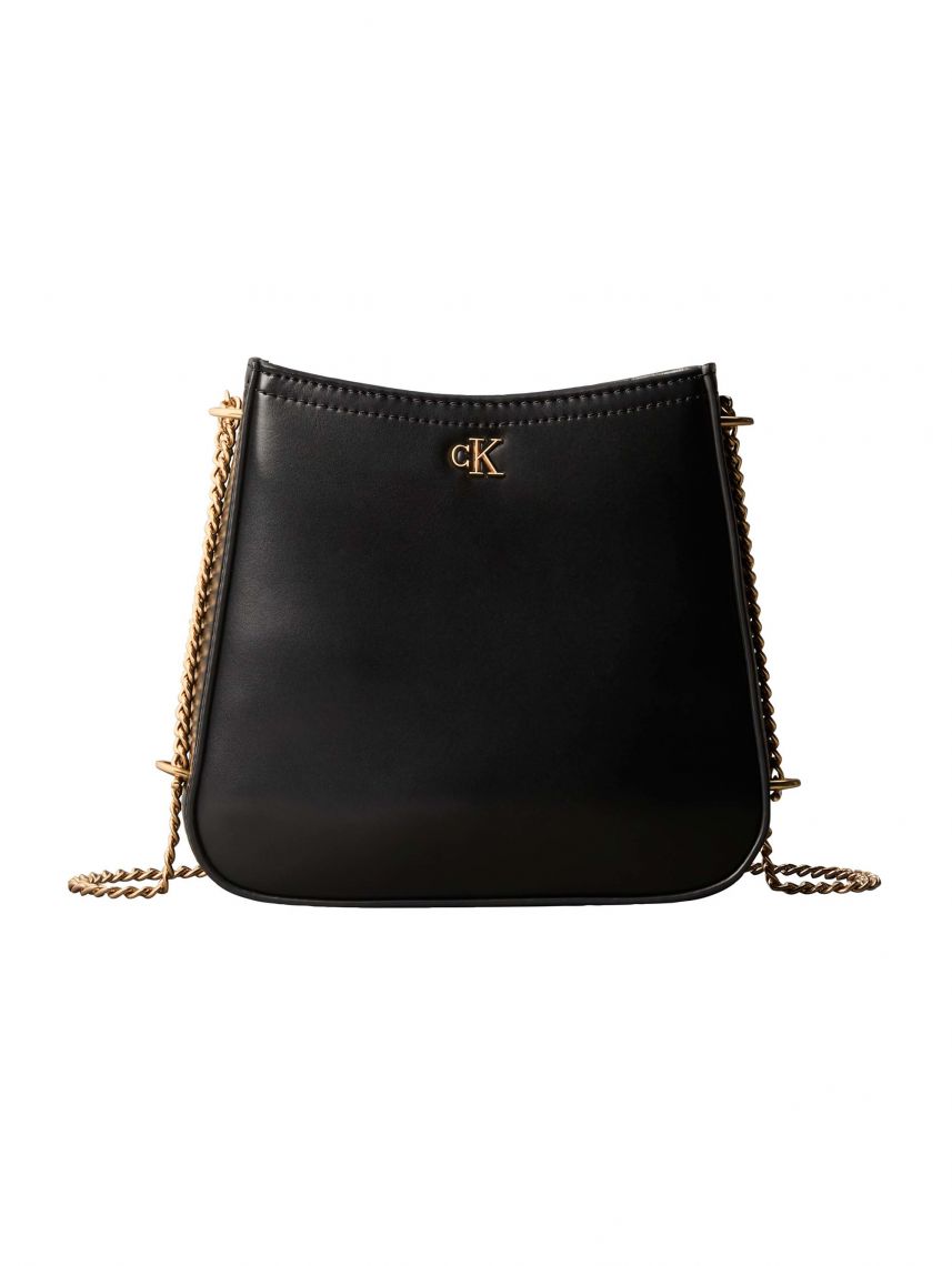 CK SADDLE BAG WITH CHAIN