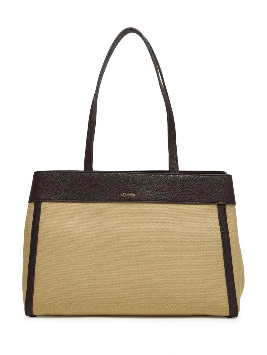 CK CANVAS MEDIUM TOTE