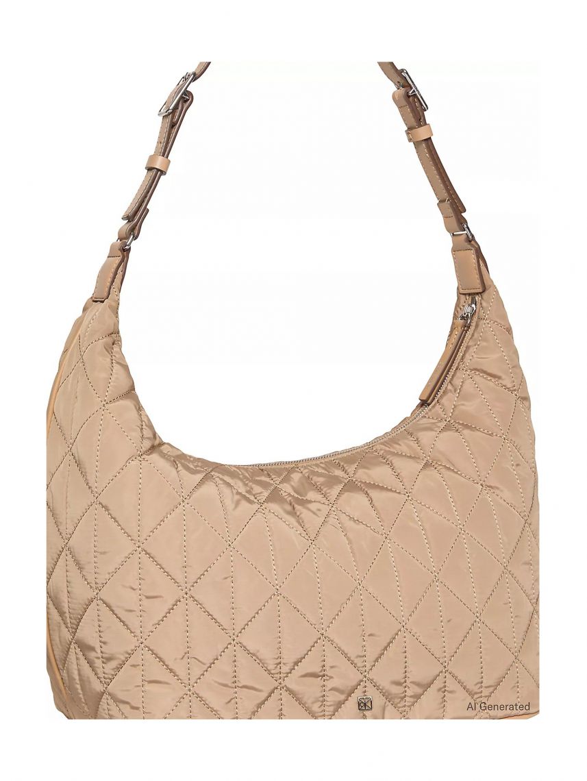 QUILTED NYLON MEDIUM SHOULDER BA