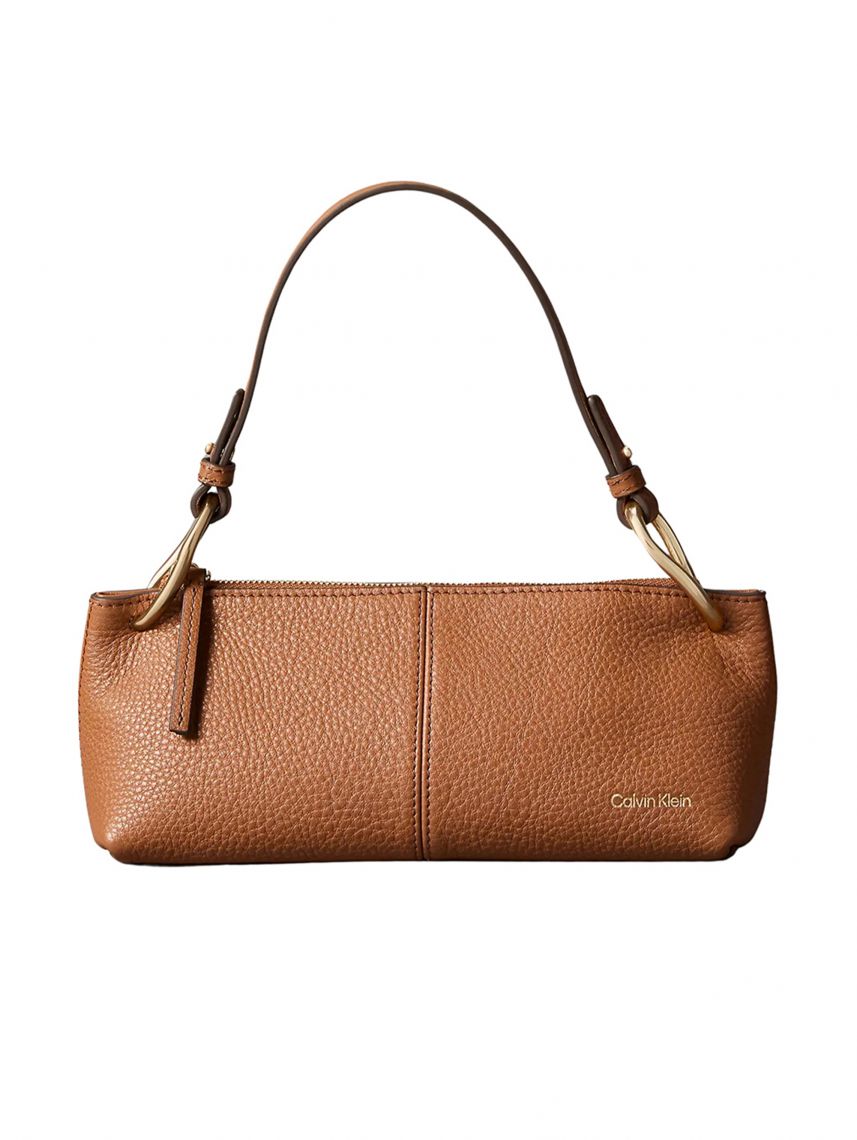 SLOUCHY LEATHER SMALL CONV BAG