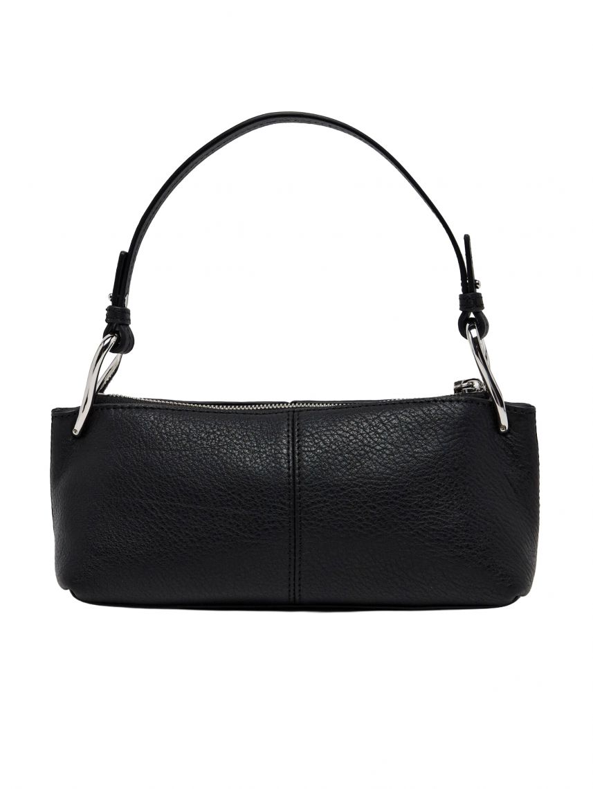 SLOUCHY LEATHER SMALL CONV BAG