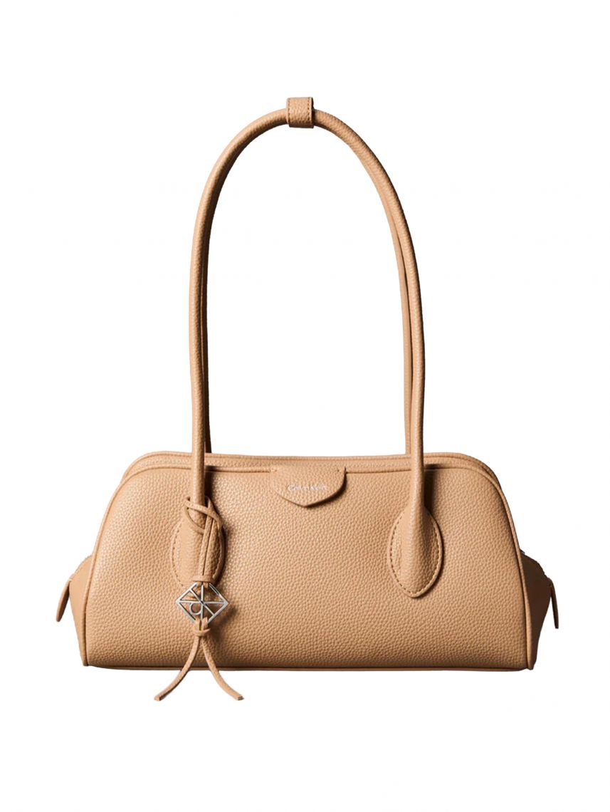 EMBLEM TRIO PEBBLE SHOULDER BAG