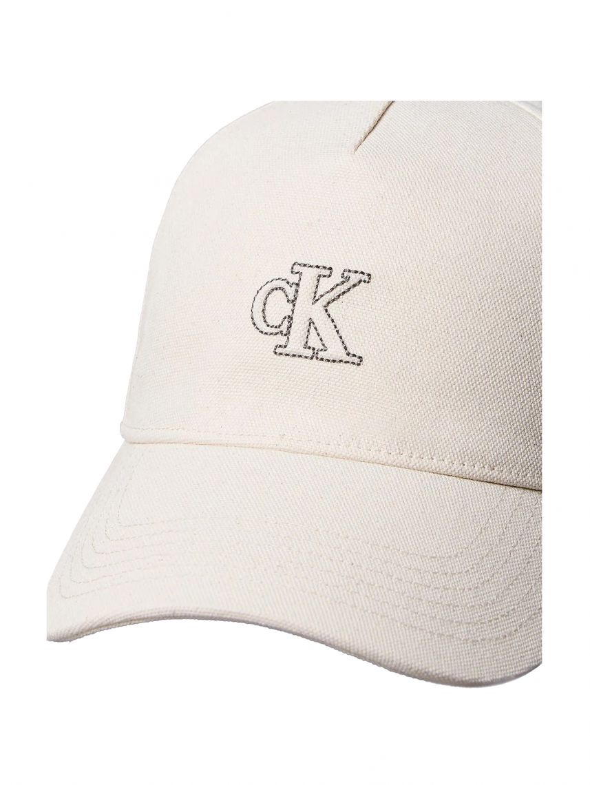 CANVAS W/ EMBOSSED MONOGRAM STIT