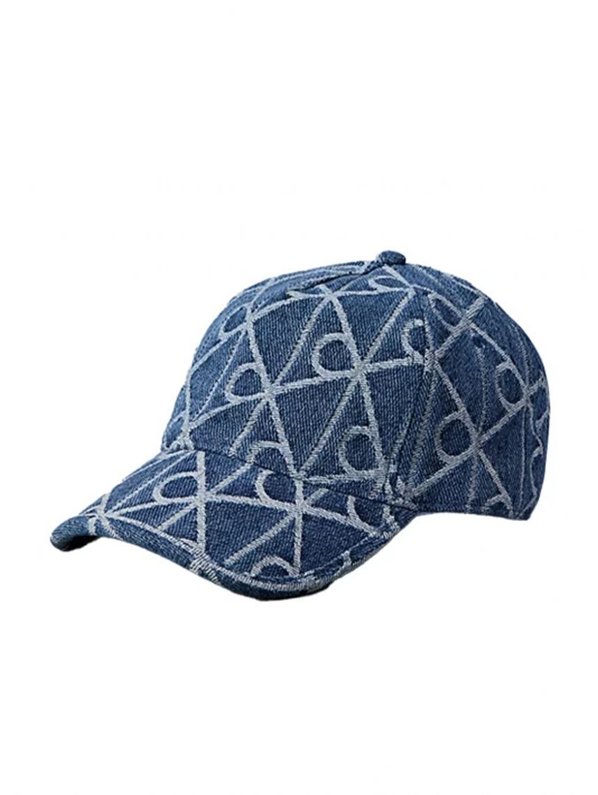 AOP JACQUARD DENIM BB CAP