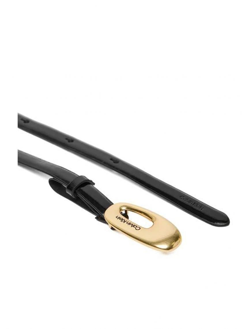 OVAL BUCKLE SHINY STRAP 15MM